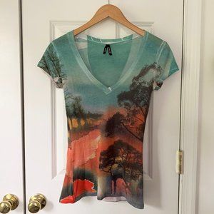 UO in love by 2 a.m. Graphic Tee